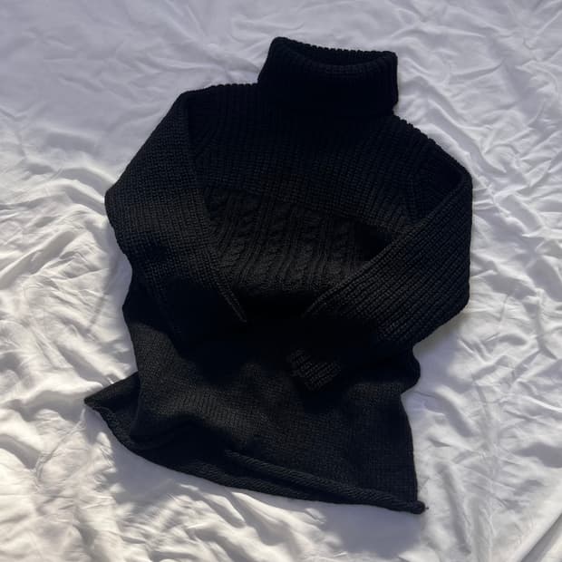 comme des garscons 울 니트