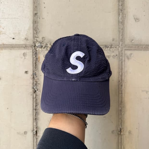 Ss24 슈프림 시어서커 볼캡