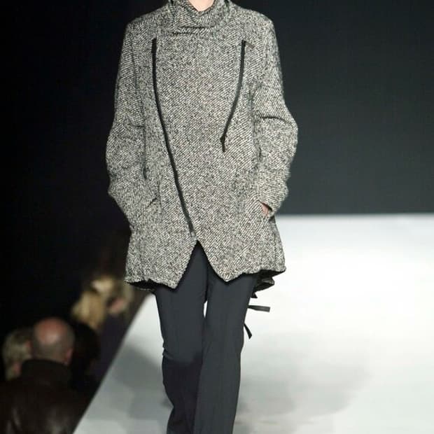 딕비켐버그 03fw asymmetrical jacket