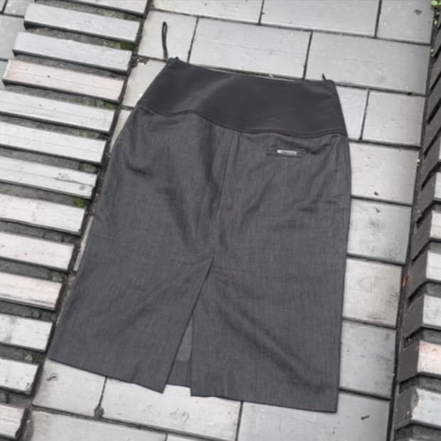 Prada Sports 09SS Slate Grey Skirt