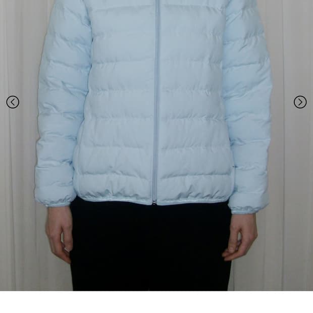 지초이 컴포트 25-004 경량패딩 블루 2