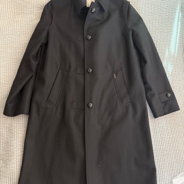 팔토(palto)/블랙 로덴 코트/50(105) 