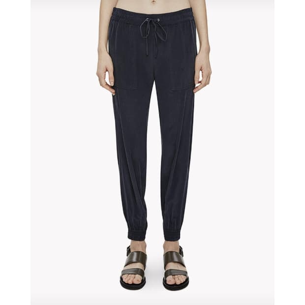 띠어리 실크 유틸리티 팬츠