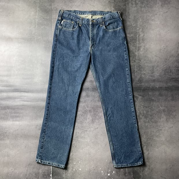 CARHARTT 칼하트 빈티지 데님 워크팬츠 A01116