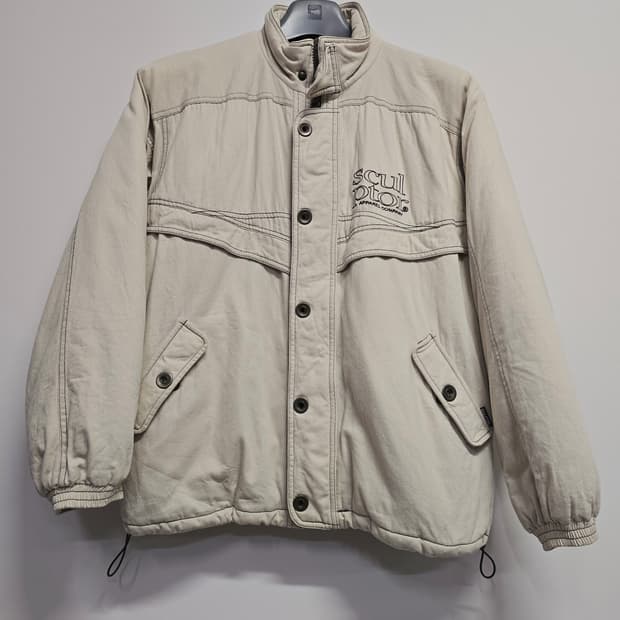 sculptor 스컬프터 아이보리 패딩 점퍼