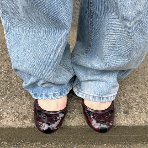 00s 마크 제이콥스 호피 마우스/쥐 플랫