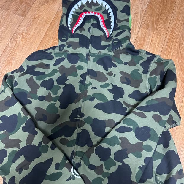 베이프 샤크후드 녹계 xl