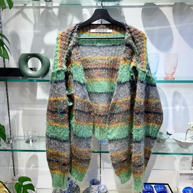 PERVERZE mohair cardigan