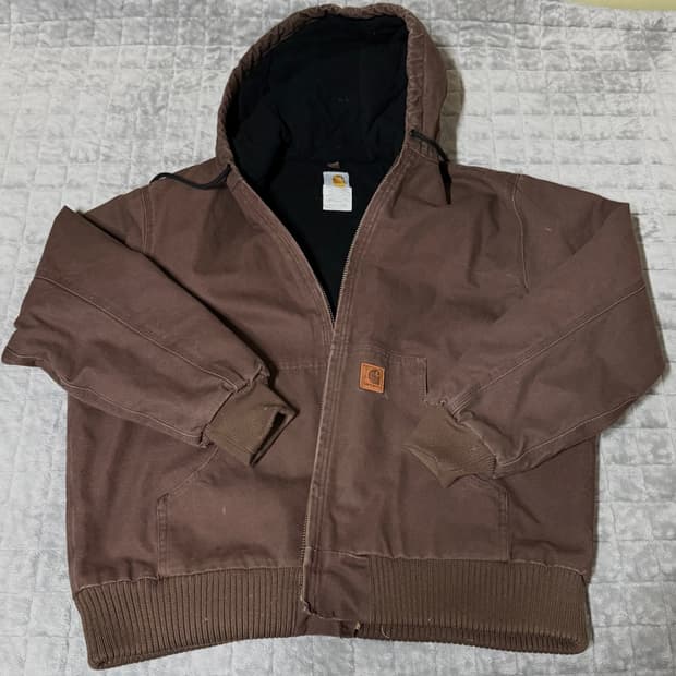 칼하트 덕 엑티브 후드 자켓