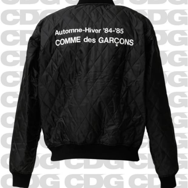 꼼데가르송 CDG 스태프 블루종