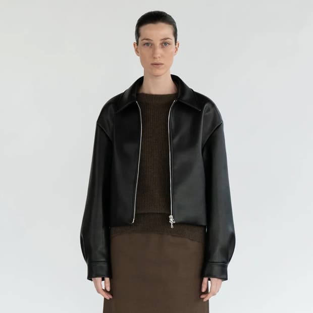 LFM 레더 블루종