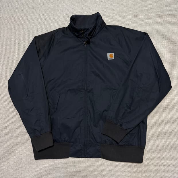칼하트 트랙 바람막이 블루종 자켓