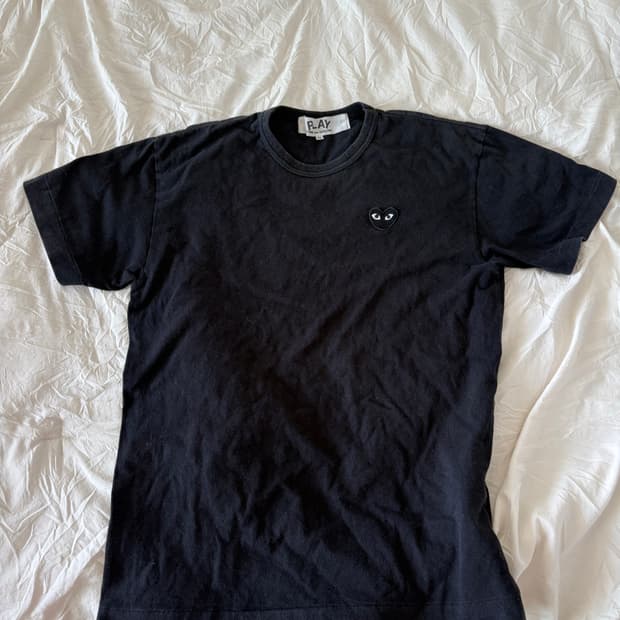 꼼데가르송 블랙 반팔-Xl