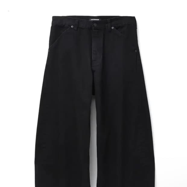 해칭룸 와이드 커브진 제트블랙 2사 구매