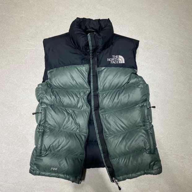 노스페이스 패딩조끼 실측 95