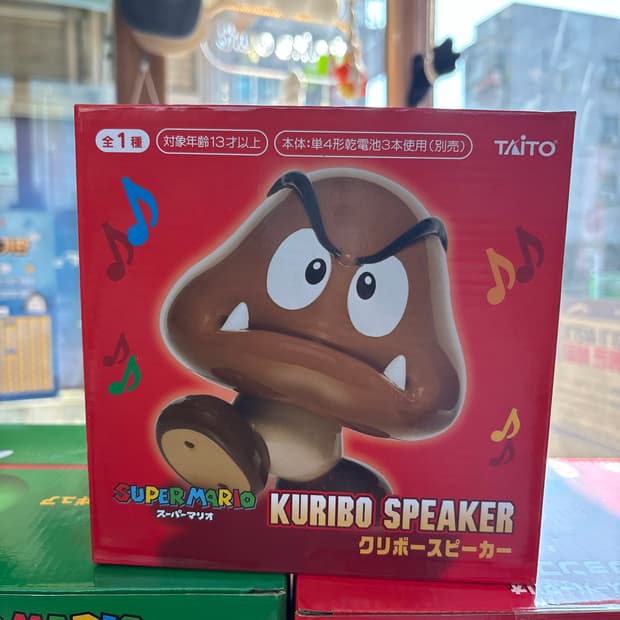 슈퍼마리오 버섯 쿠리보 스피커