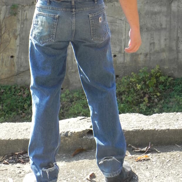 Carhartt Work Denim Pants (Light Blue)
