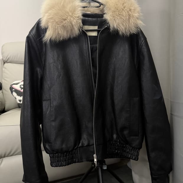 털 가죽자켓