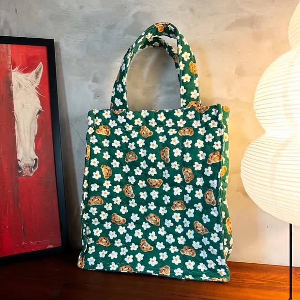 핸드메아드 곰돌이가방