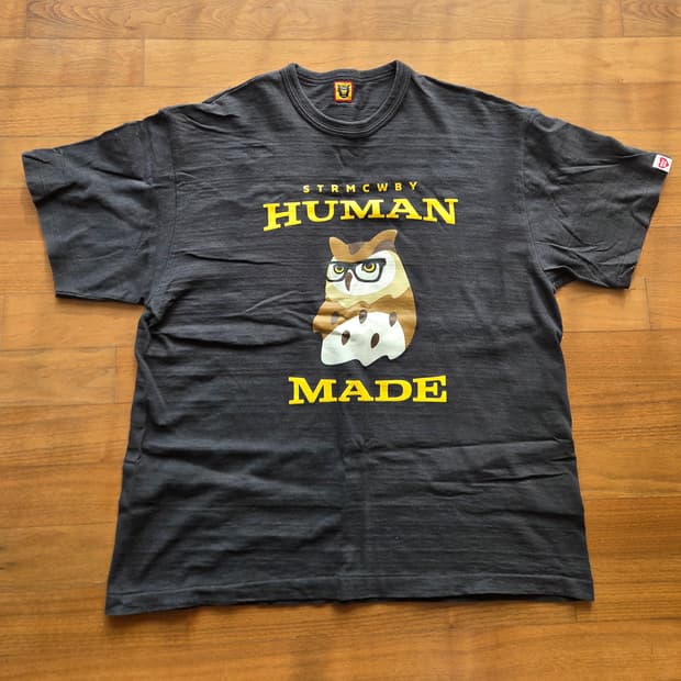 휴먼메이드 반팔 블랙 [3xl]