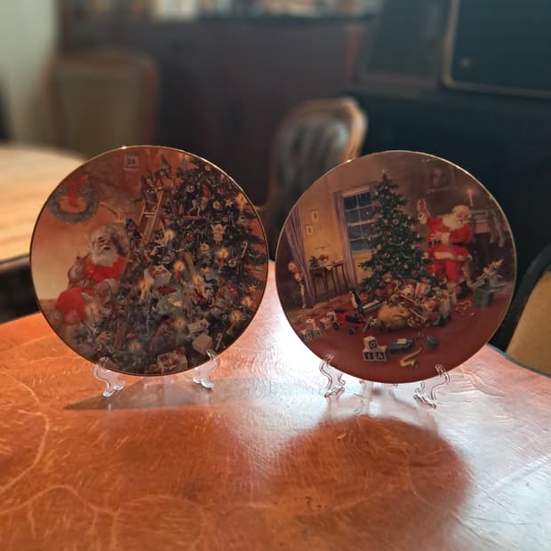 해밀턴컬렉션 크리스마스 장식 접시