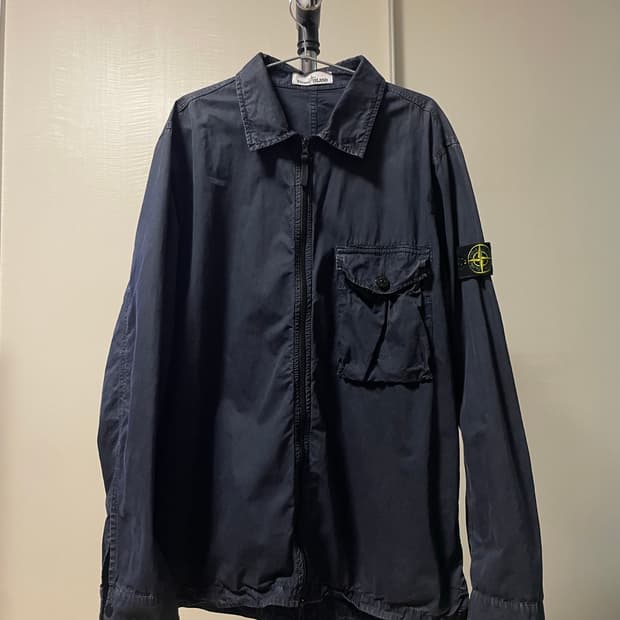 스톤아일랜드 오버 셔츠 자켓 xl