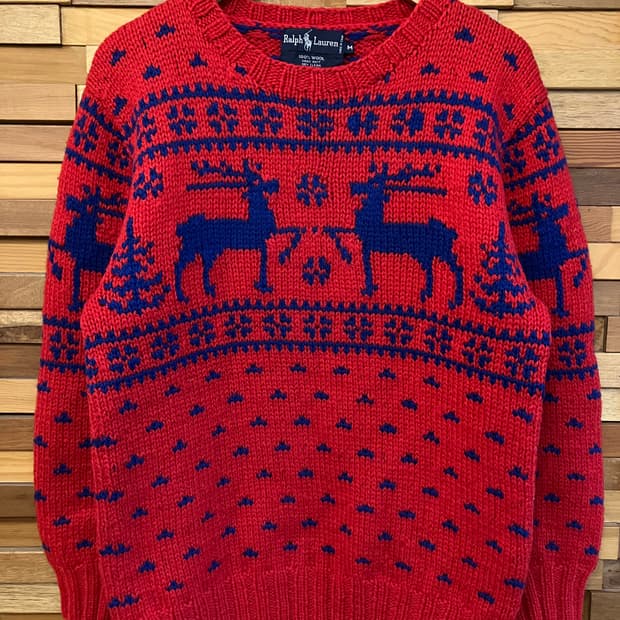 Ralph Lauren 폴로 랄프로렌 - 90s 노르딕 페어아일 스웨터