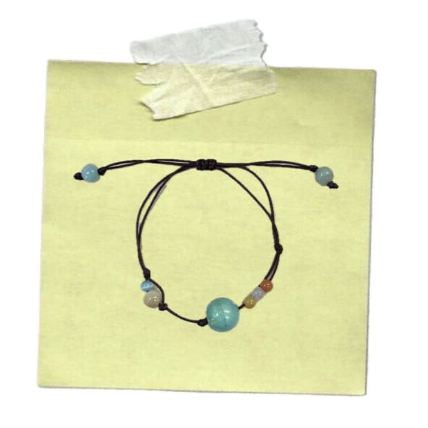 🪔행운을 착용하세요) 빈티지 원석팔찌