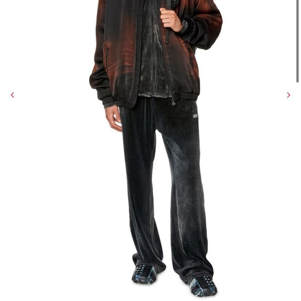 Diesel chenille track jacket