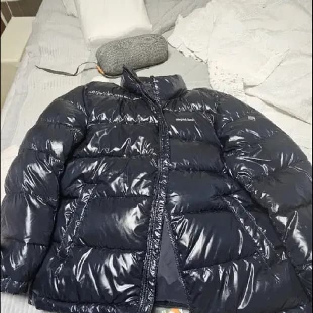 몽벨 신크라우드 헤비유광패딩