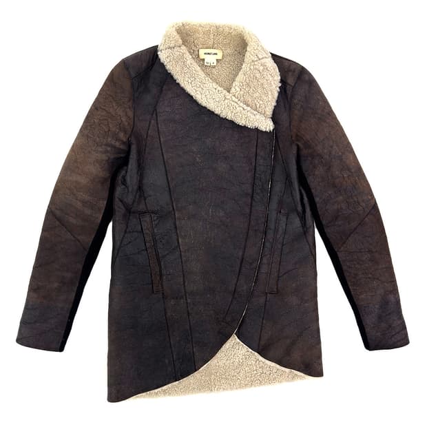 Helmut Lang Shearling Mustang Jacket/ P