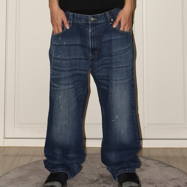 00‘s 리바이스 559 워싱 데님팬츠 [SE-208]