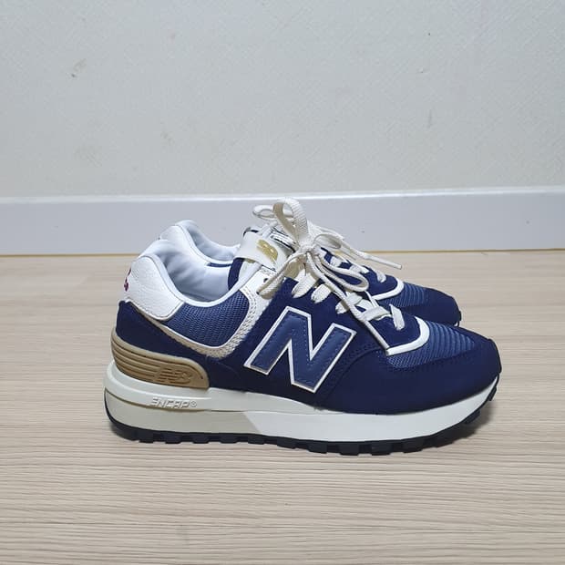 뉴발란스 574 레거시 네이비 운동화 225