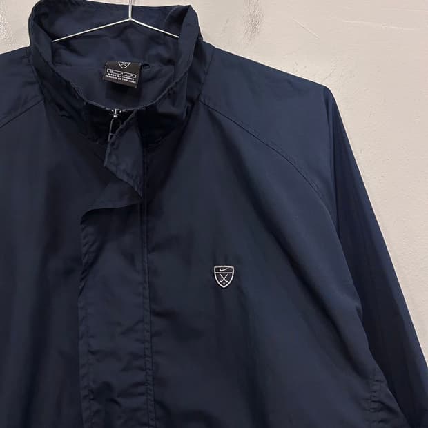 나이키 골프 절개 래글런 하이넥 바람막이