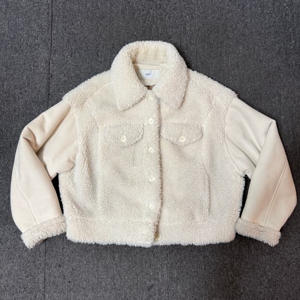 듀엘 뽀글아 자켓