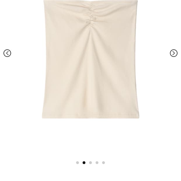 Chiyagi toy ribbon top - peach