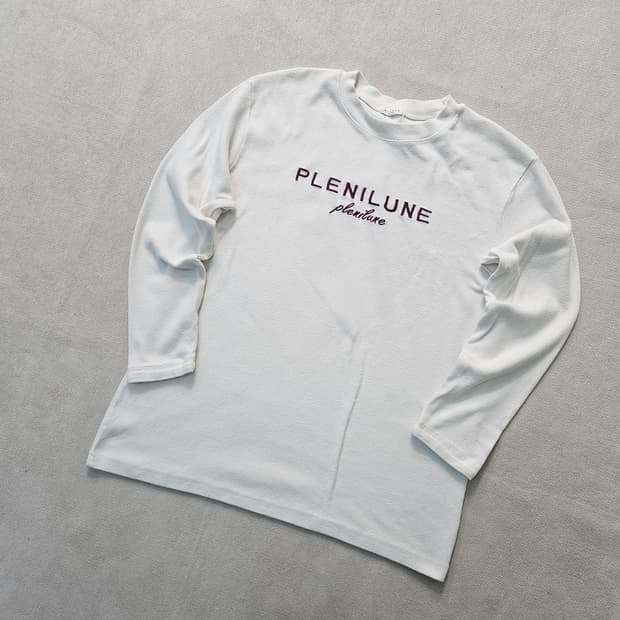 실측확인 블러썸 여성 로고 긴팔티 0403Y