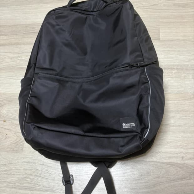 룰루레몬 블랙백팩