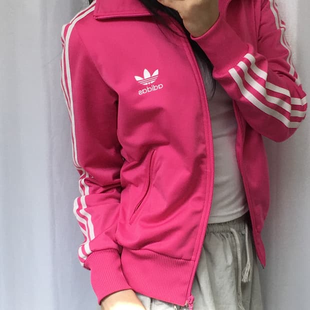 Adidas 아디다스 우먼 파이어버드 핑크 트랙탑 