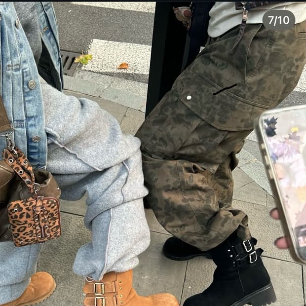 다이닛 테디베어 버클 부츠 블랙 새상품 250