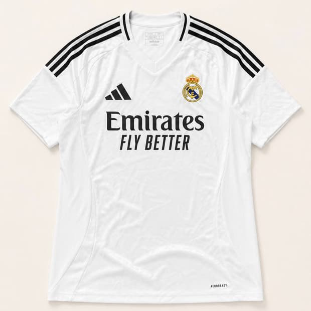 Adidas 아디다스 24/25 레알마드리드 홈 유니폼 (노마킹)