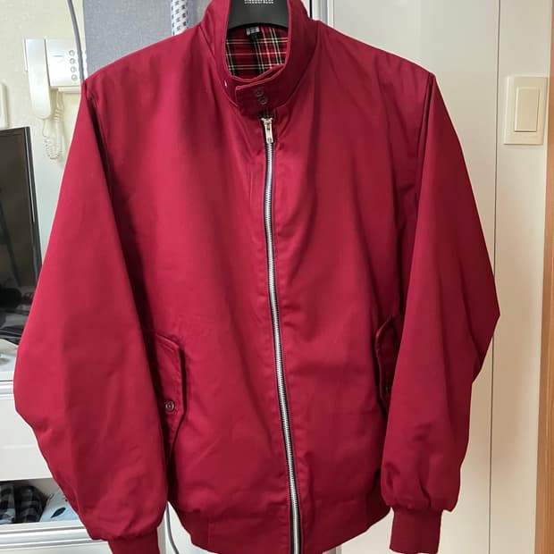 [BANNED] 스킨헤드 펑크 해링턴자켓 버건디 MADE IN