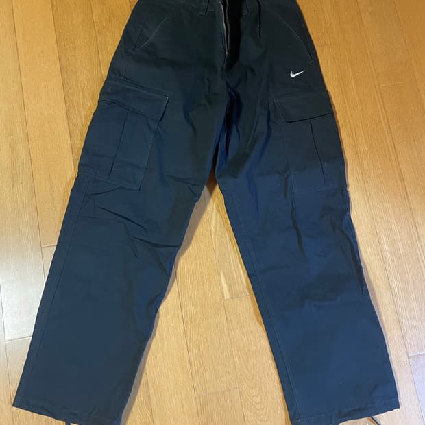 나이키 카고팬츠 블랙 m