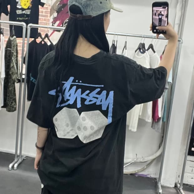 스투시 다이스 티셔츠