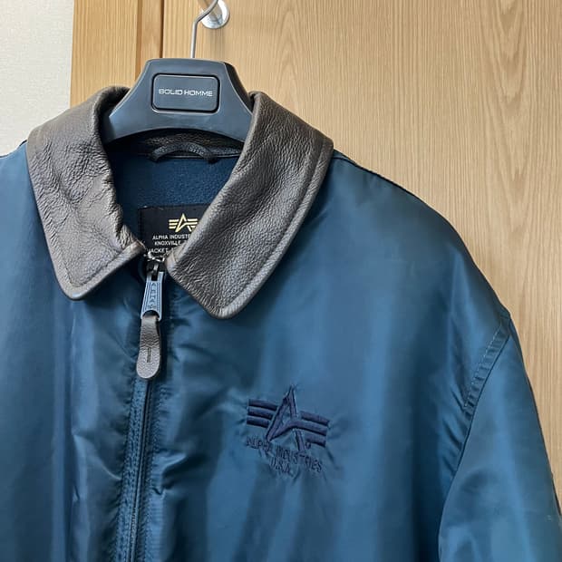 알파인더스트리 ma-1 항공점퍼