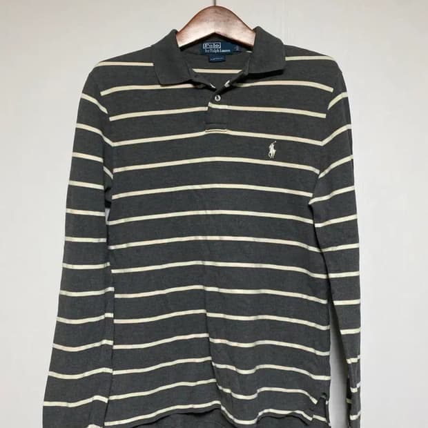 폴로 랄프로레 스트라이프 카라티