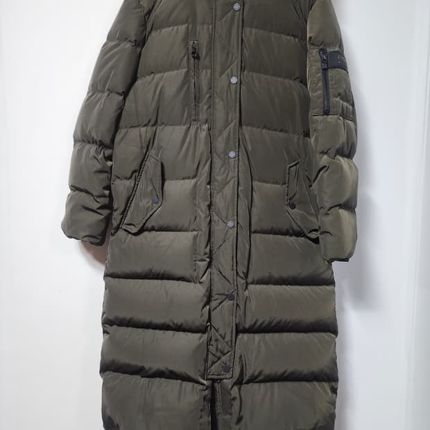 밀레 오리털 롱패딩