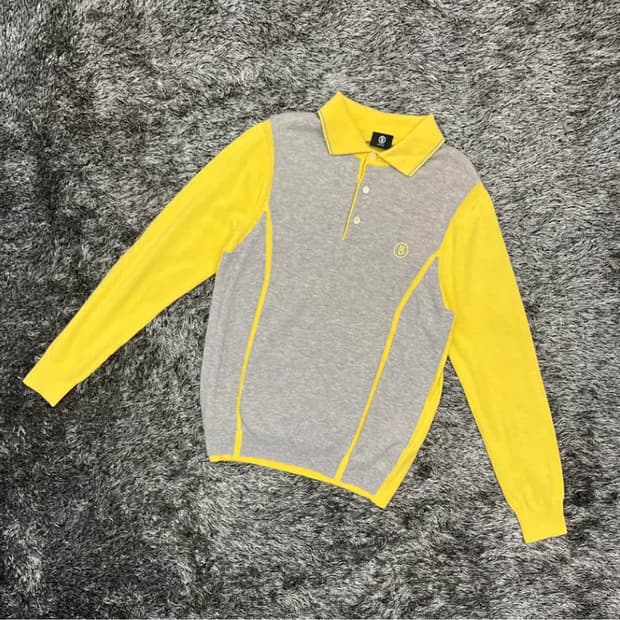 보그너 여성 울 캐시미어 골프 카라 긴팔 티셔츠 (43)