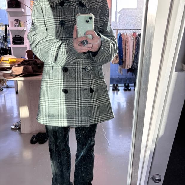 Vintage Mulberry wool Coat
