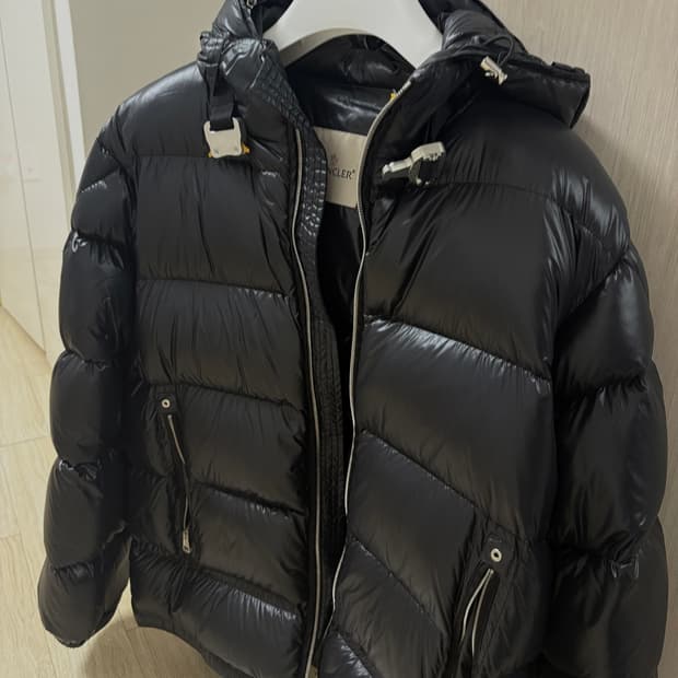 몽클레어x알릭스 알몬드 패딩 블랙 3사이즈